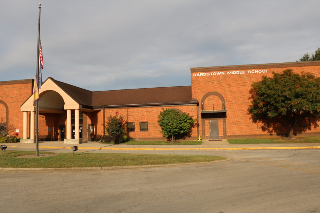 Front of Bardstown Middle School