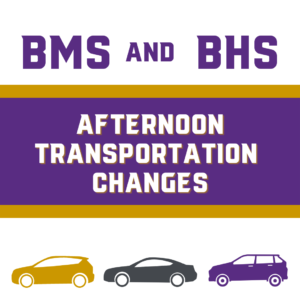 Afternoon Transportation Changes Graphic